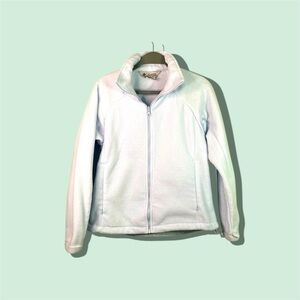 Columbia sportswear women’s light blue zip up jacket size medium